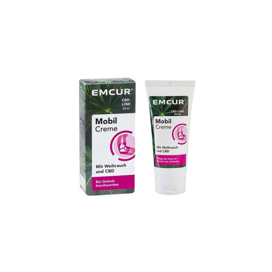 Emcur® Mobil Cream with Frankincense and CBD - 50ml