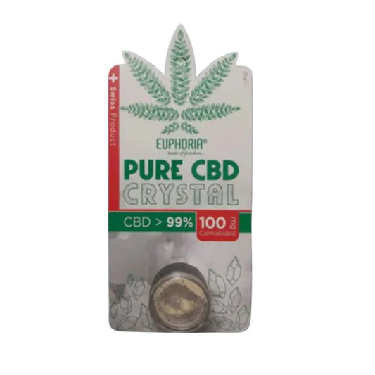 Euphoria Pure CBD Crystals 100mg - 99% CBD content