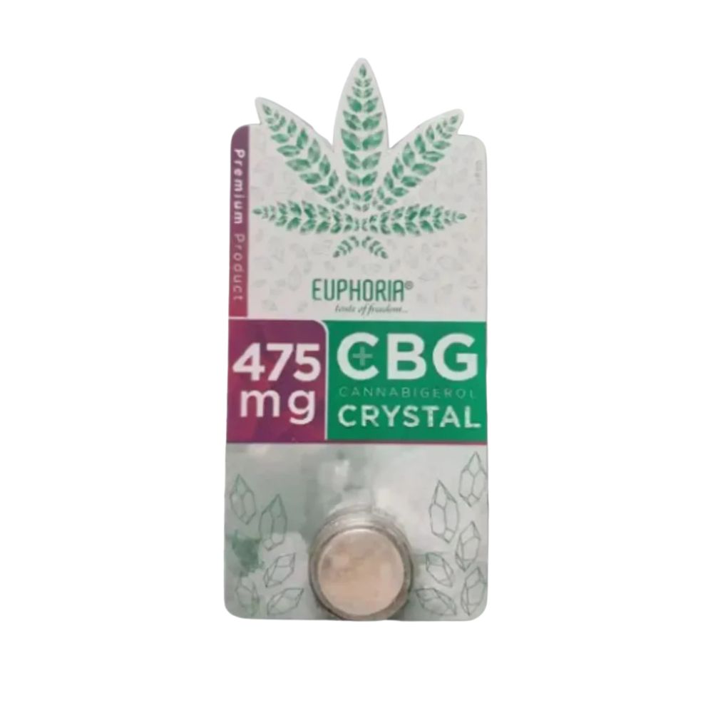 Euphoria Reine CBG-Kristalle 475 mg - 95% CBG