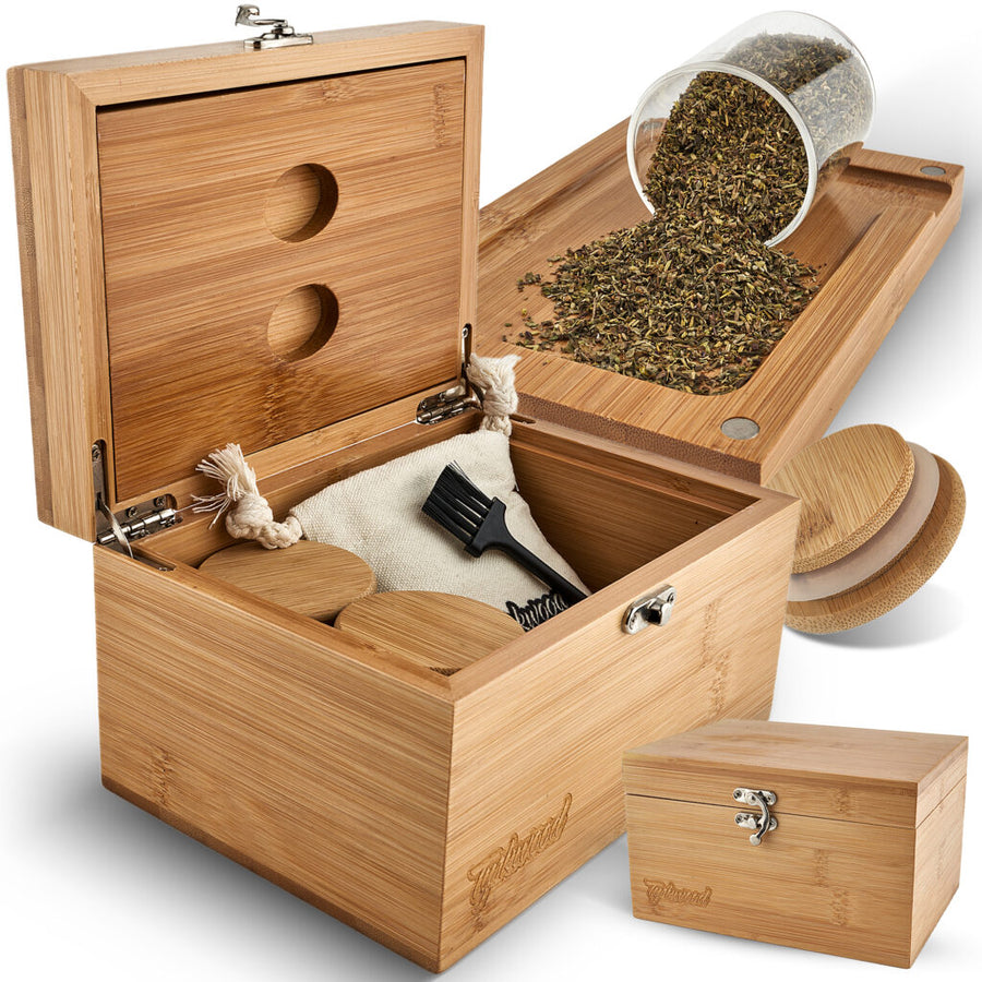 Tyskwood® Stash Box aus Bambus