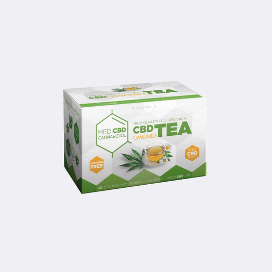 Medi Camomile CBD čaj - 7,5 mg CBD na tašku