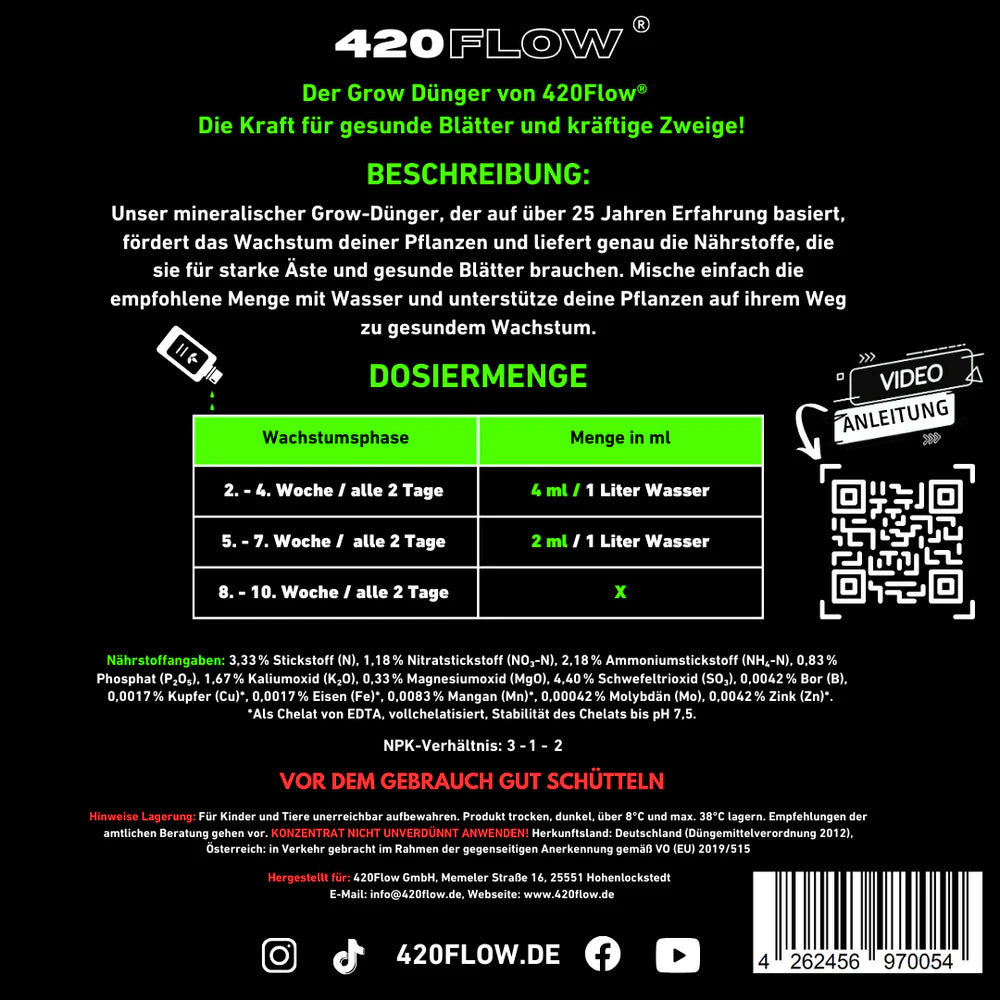 Der Grow Dünger 250ml