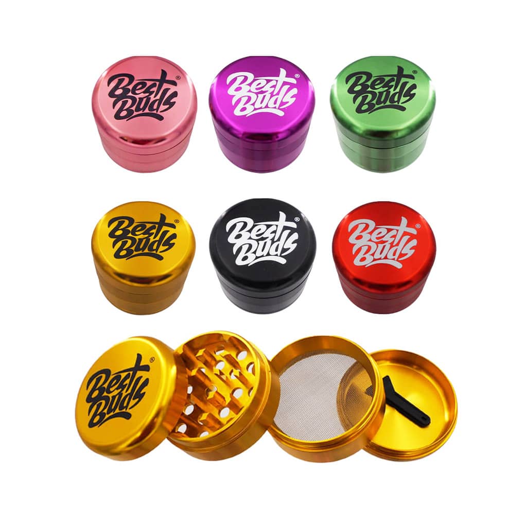 Best Buds Compact Ultra-Light Aluminium Grinder