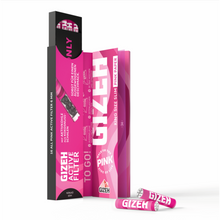 GIZEH Pink King Size Slim Aktivfilter Kombi Pack