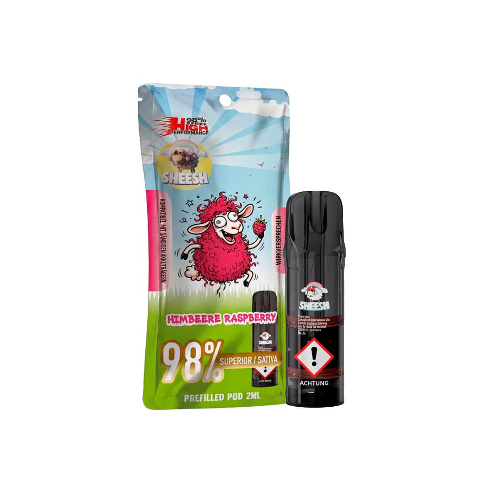SHEESH Signature Pod Himbeere Raspberry | 2ml | Sativa